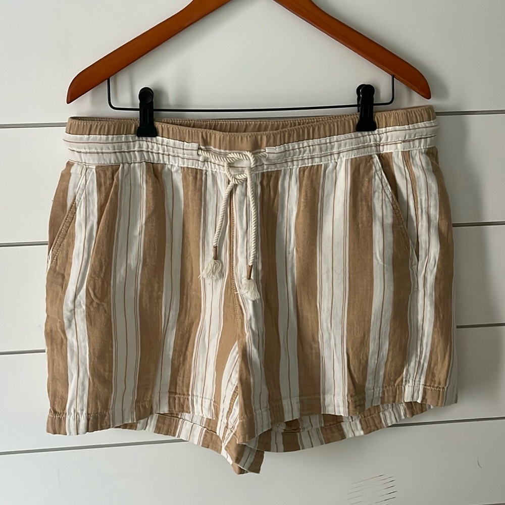 Striped shorts 100% cotton Size:L